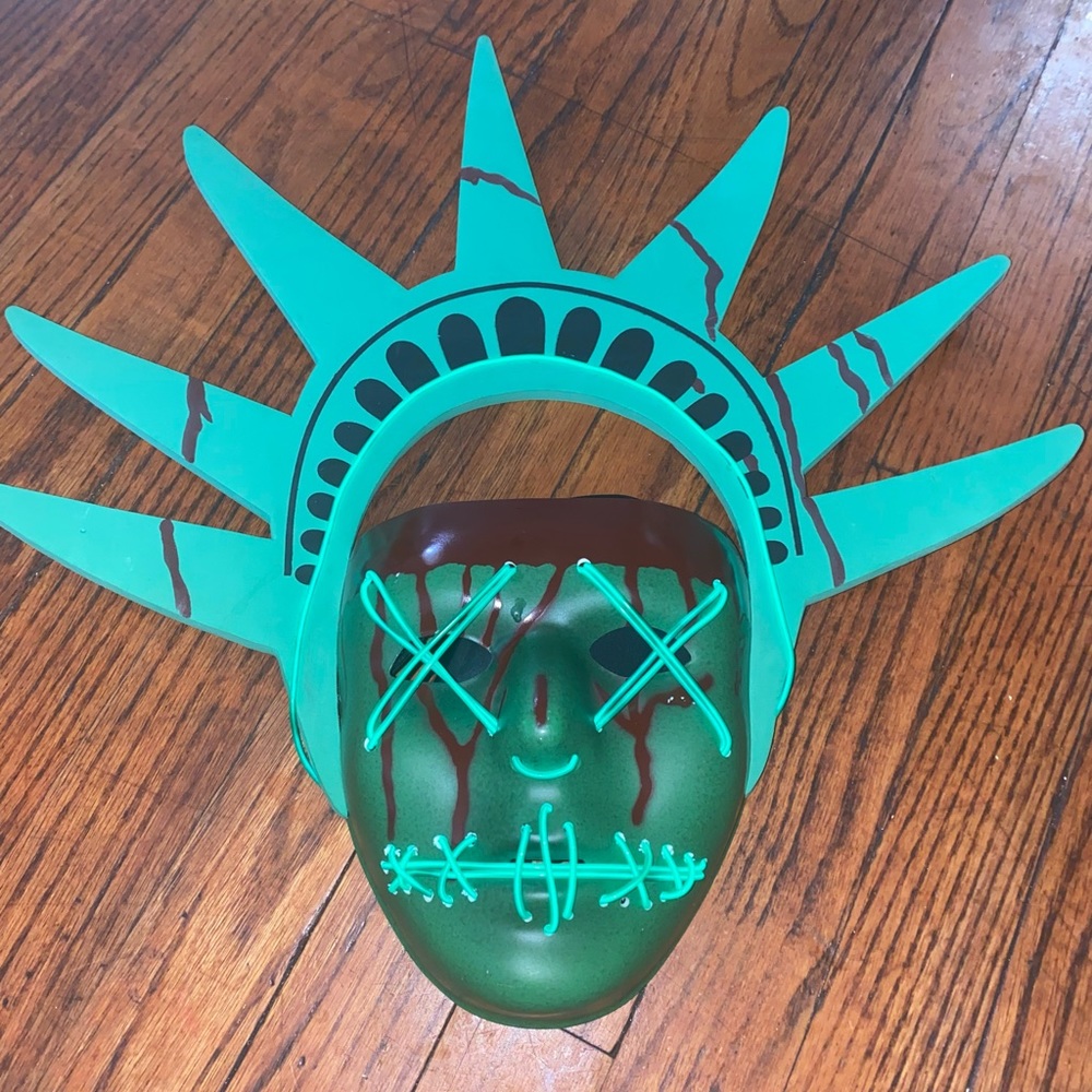 The Purge Lady Liberty Light-Up Mask